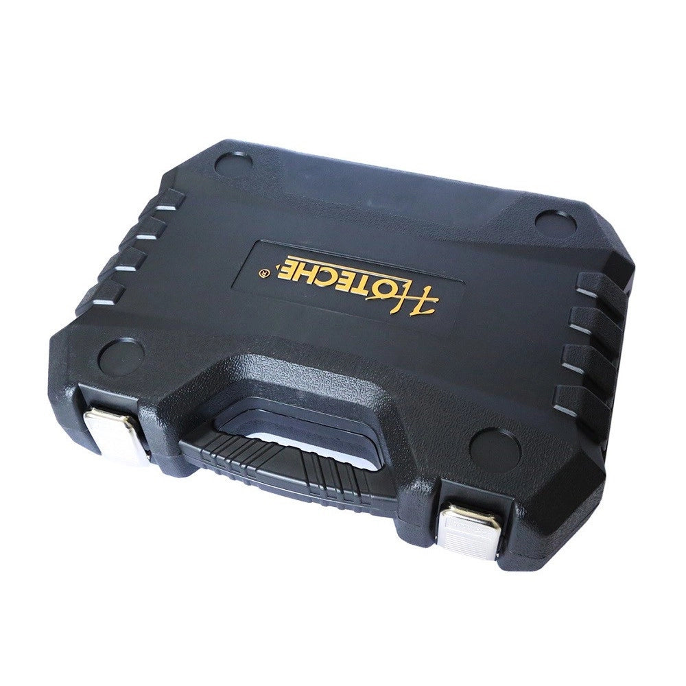 Trade Shop - Trapano A Percussione 600w Con Valigia 101 Accessori Mandrino 13mm 0-2700min Rpm -