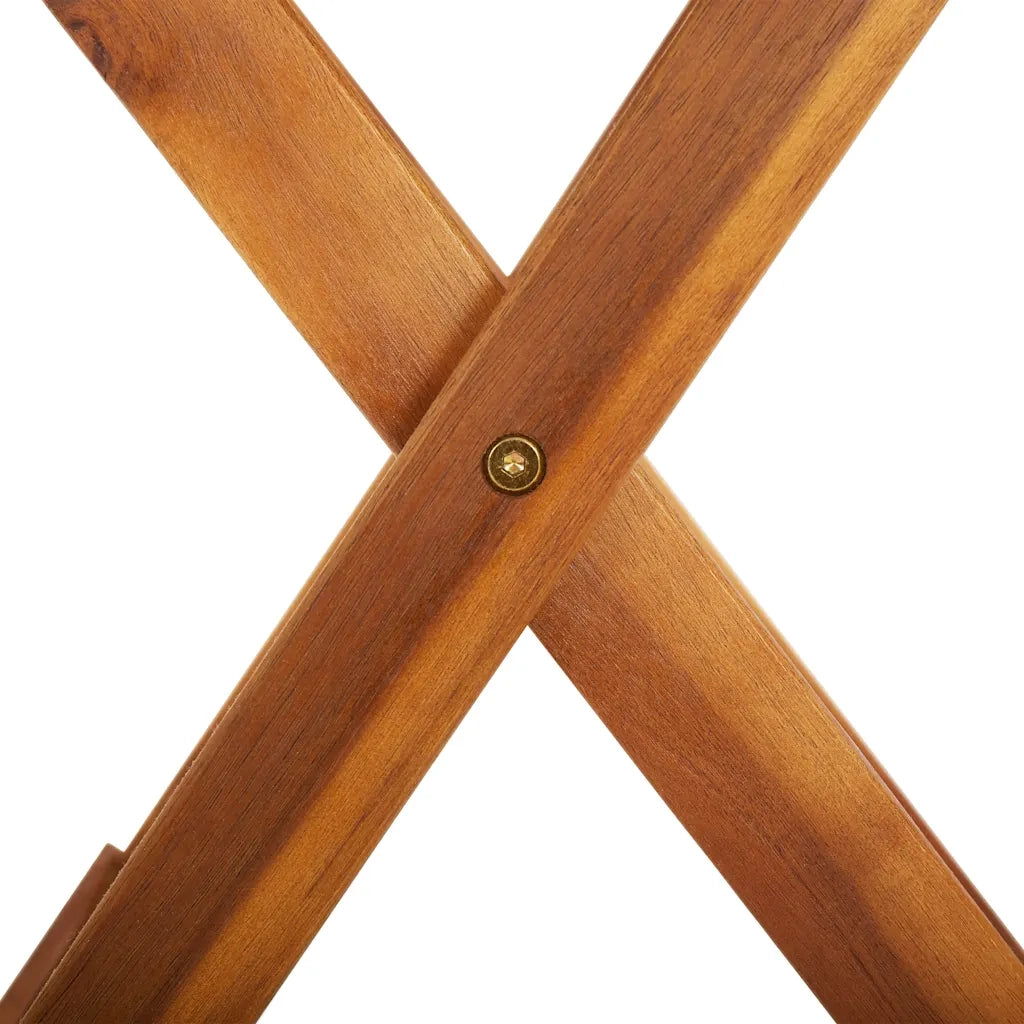 Tavolo da Giardino Pieghevole 60x75 cm in Massello d'Acacia 46346