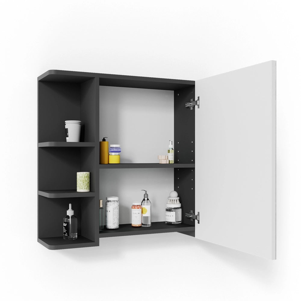 Vicco Specchio contenitore bagno Antracite 79.6 x 64 cm