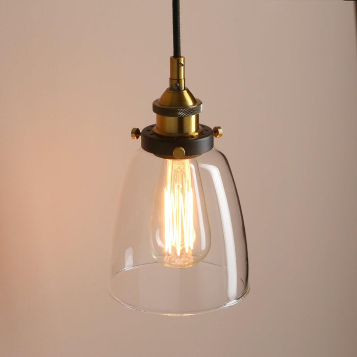 Lampada Da Soffitto Pensile Di Vetro Verto D APP048-1CP