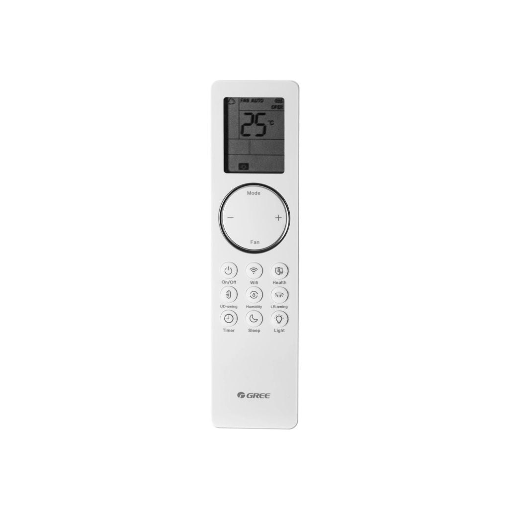 Condizionatore Gree Airy Silver 9000 Btu GWH09AVCXB-K6DNA1B R-32 Wi-Fi Integrato