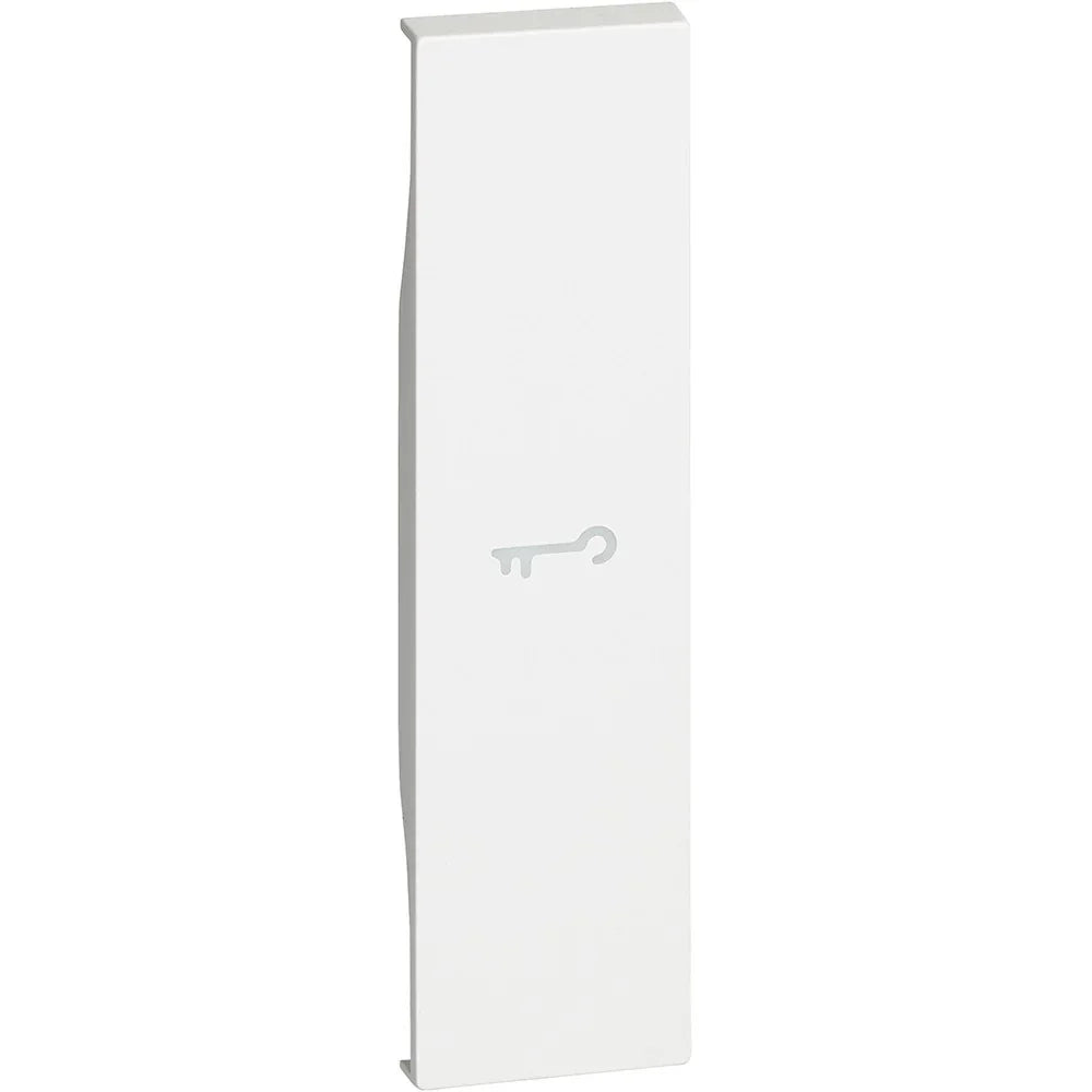 Cover Bticino Living Now con simbolo chiave 1 Modulo bianco KW01F