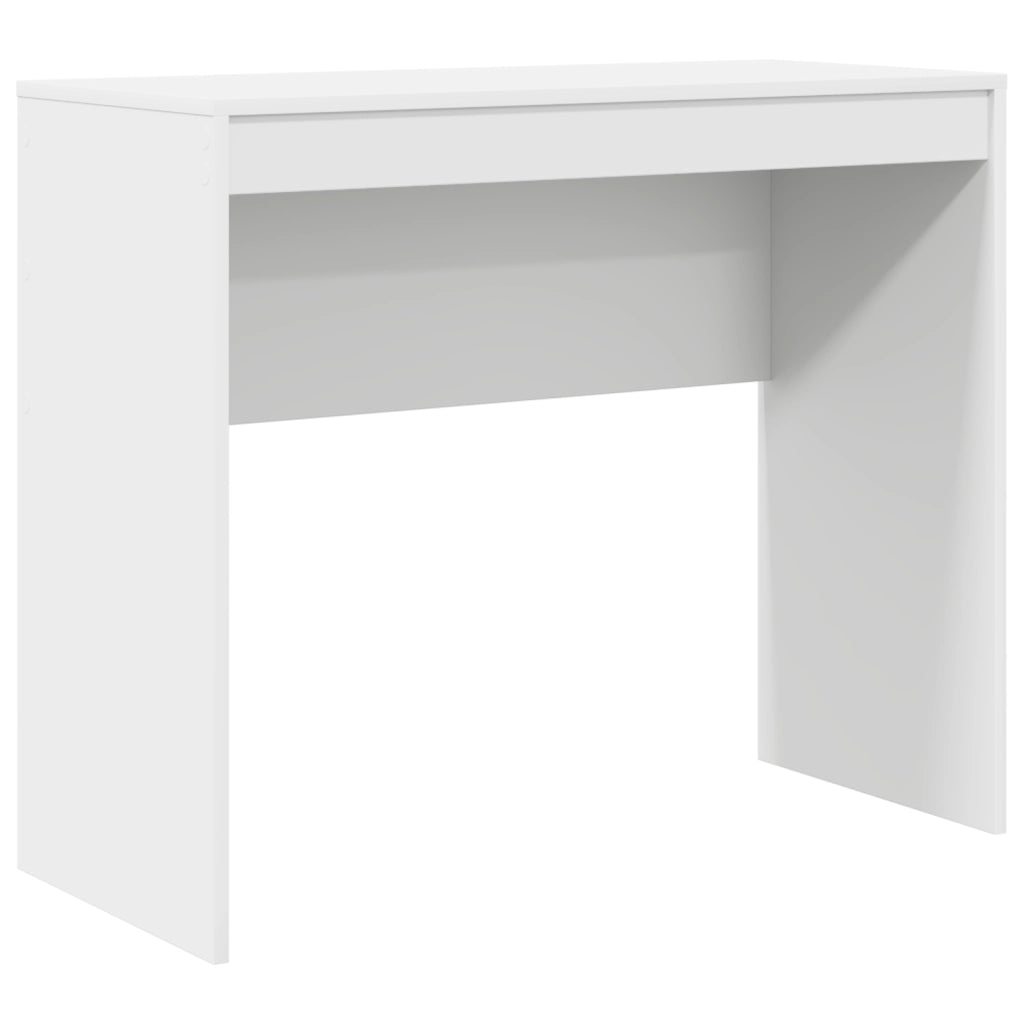 Scrivania minimalista Bianca Legno ingegnerizzato Media Minimalistica