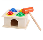 Giocattolo Educativo in Legno per Bambini - Apprendimento Precoce - Fai da Te con Palline - Regalo di Natale per Ragazzi e Ragazze