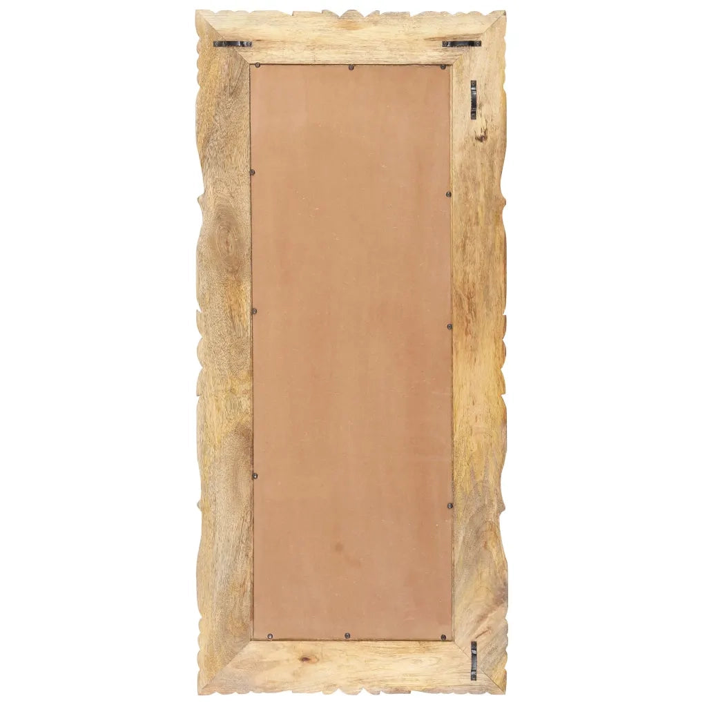 Specchio 110x50 cm in Legno Massello di Mango cod mxl 51300