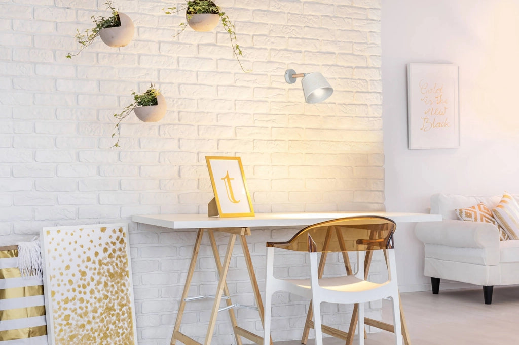 Vigone, Lampada da Parete Materiale Aplique in Metallo, Bianco