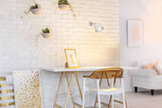 Vigone, Lampada da Parete Materiale Aplique in Metallo, Bianco