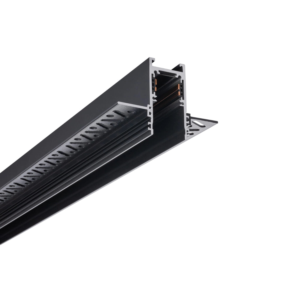 Binario magnetico incasso nero 1m Nowodvorski LVM Track