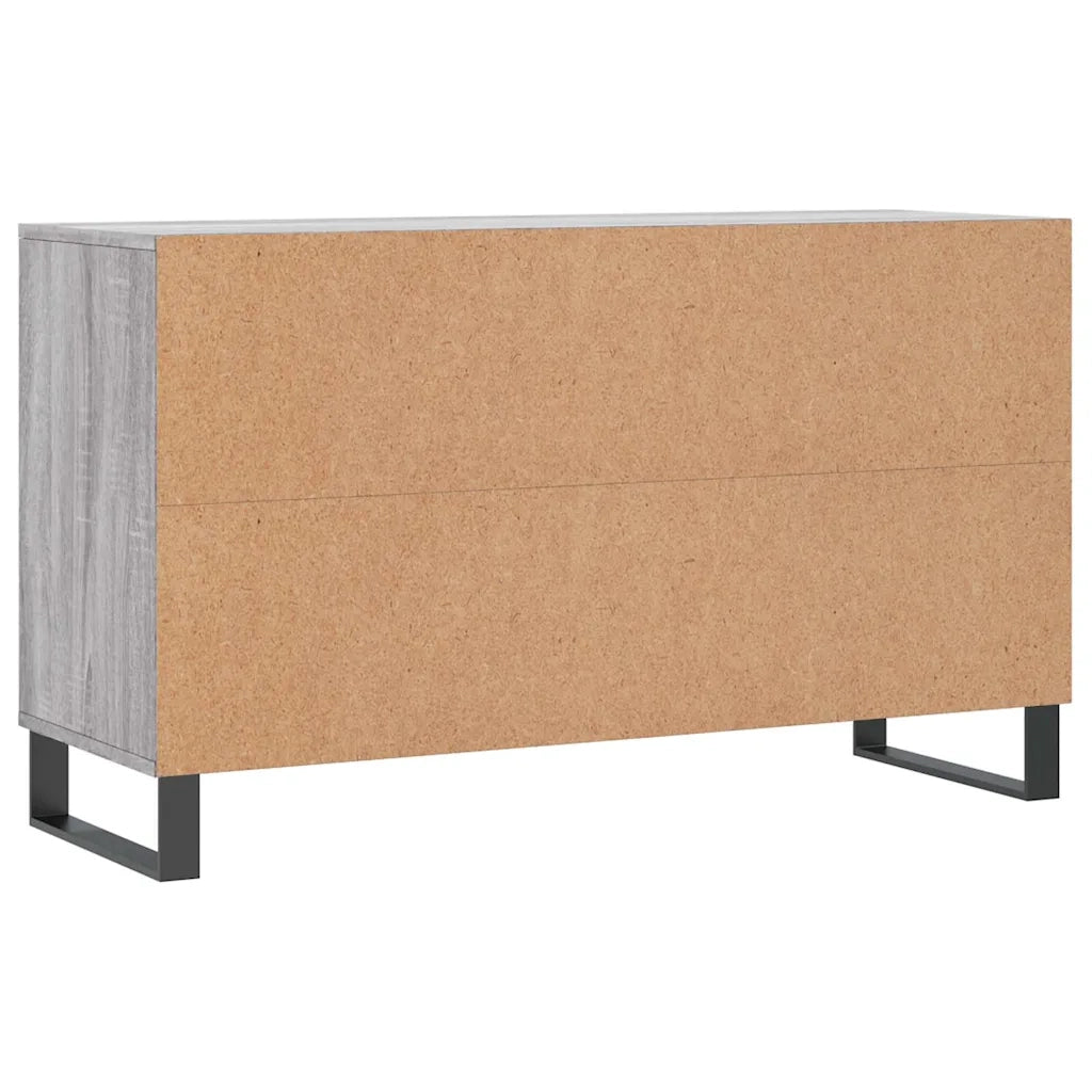 Scarpiera | Mobile per scarpe Grigio Sonoma 102x36x60 cm in Legno Multistrato