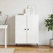 Credenza Bianco Lucido 66 x 34,5 x 90 cm Legno ingegnerizzato 895509