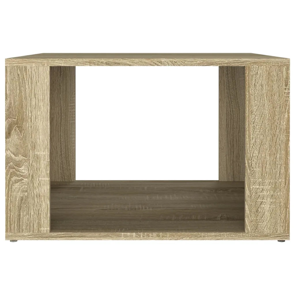 Comodino-Tavolino da notte Rovere Sonoma 57x55x36 cm in Legno Multistrato