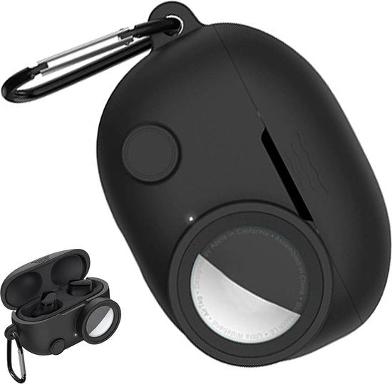 Oggetti Perduti Caso Hanger a Chiave Flessibile Guscio in Silicone Antishock Protezione Completa per Beats Studio Buds+/Buds Plus con LED Frontale Visibile