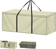 Coprioggetto per divani da giardino 600D tessuto Oxford impermeabile - Borsa di stoccaggio per alberi di Natale e divani da giardino - Con maniglie per trasporto - 140x40x60cm
