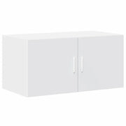 Armadietto a Muro | Mobile a Parete Bianco 80x42,5x40 cm in Legno Multistrato