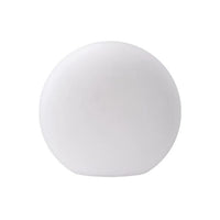 Lampada a palla da giardino in resina Lampade da terra a sfera luce bianca 300mm