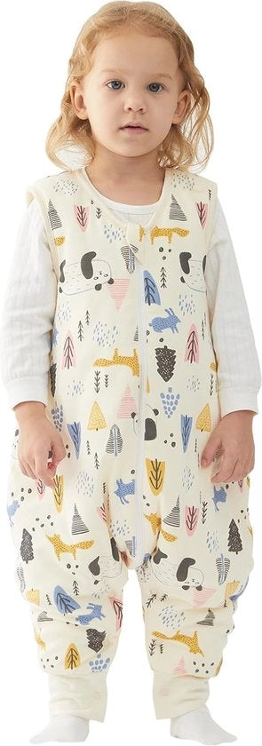 Zaino da lettura per bambini unisex in cotone al 100% per l'intero anno (2,5 TOG)