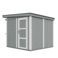 Chiosco esterno PREMIUM - 5,9mq - H240x248x305 cm - Costruzione pannello PREMIUM - Timbela M950-CAVERN STEEL