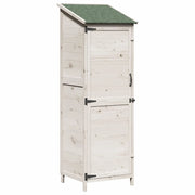 Capanno da Giardino Bianco 59,5 x 56 x 176,5 cm CFW8462021