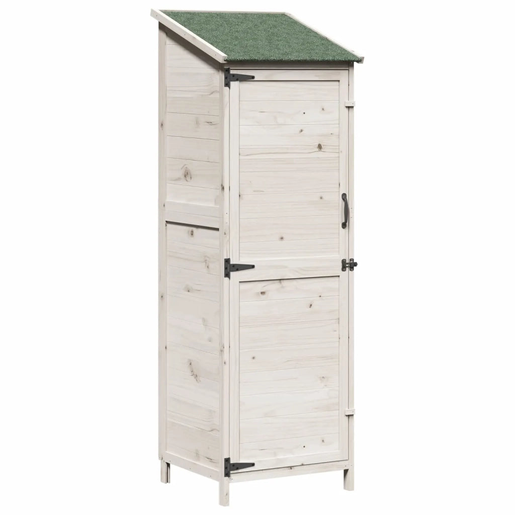 Capanno da Giardino Bianco 59,5 x 56 x 176,5 cm CFW8462021