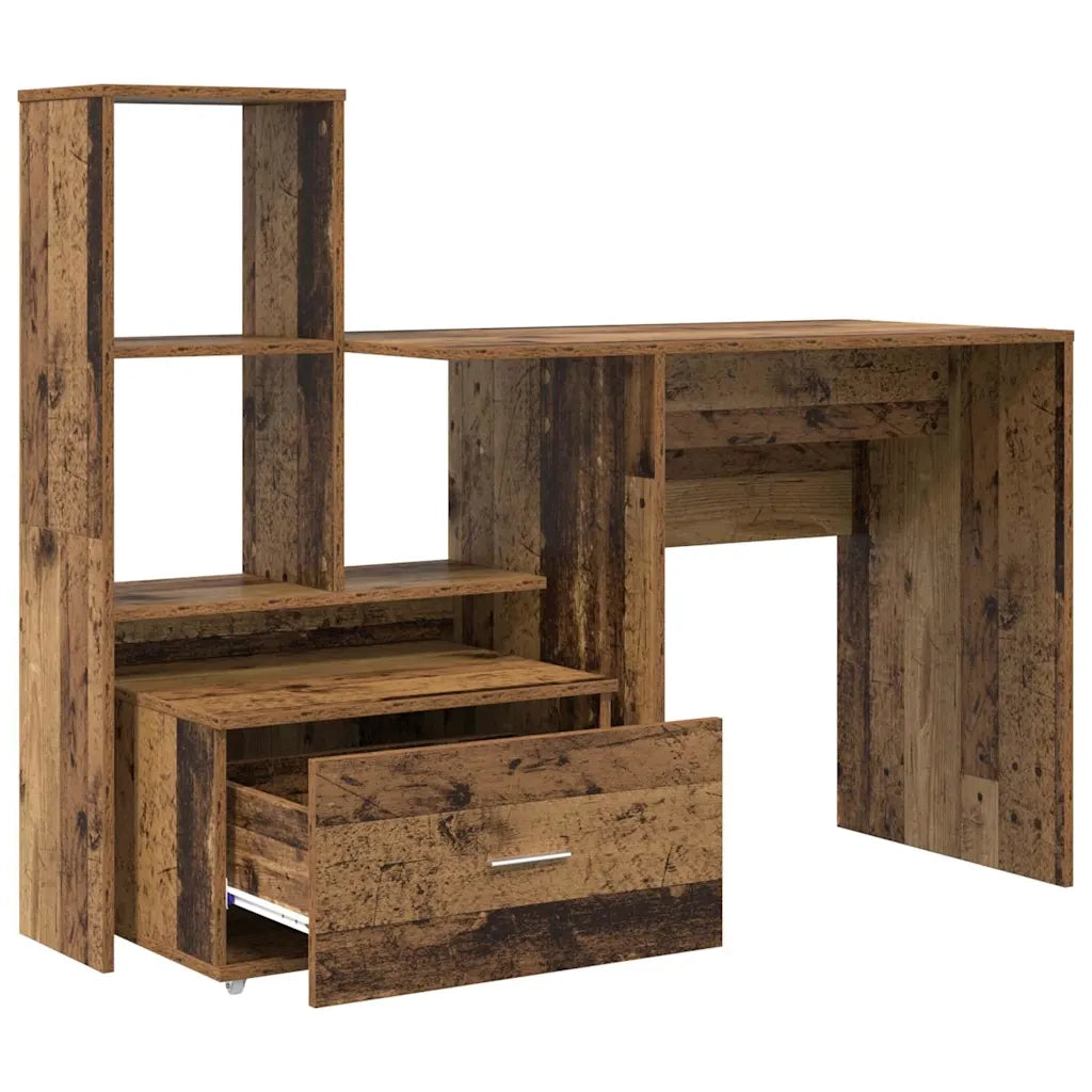 Scrivania Legno vecchio 131,5 x 50 x 106,5 cm Legno multistrato 3337271
