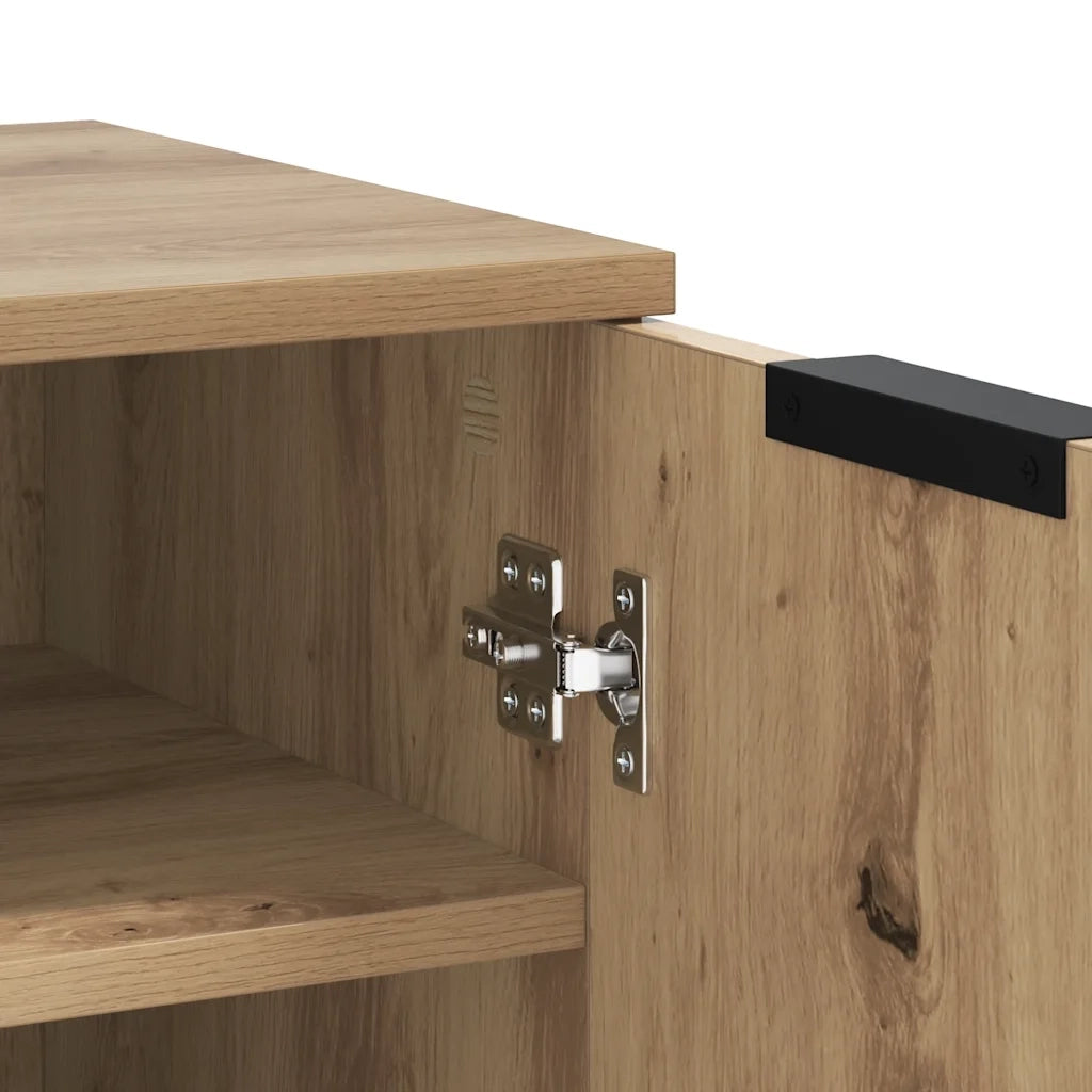 Scarpiera | Mobile per scarpe Rovere Artigianale 29,5x35x70 cm in Truciolato