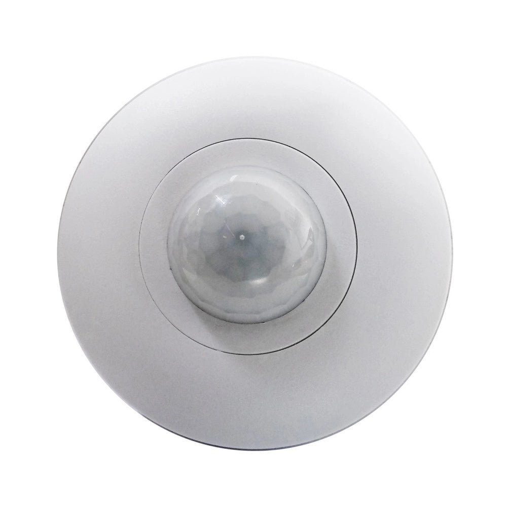 Trade Shop - Sensore Di Movimento Pir Da Soffitto A Infrarossi Con 3 Sensori Interni 360° -