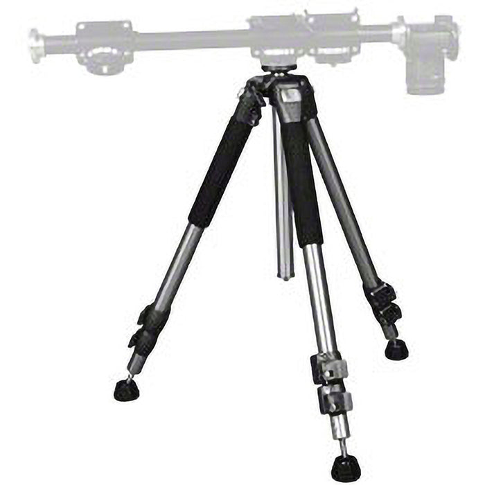 WAL-6702 Pro Treppiede con testa panoramica FT-6653H - Treppiede molto stabile, capacità di carico 12 kg, testa panoramica a 3 vie di alta qualità, girevole su 3 assi