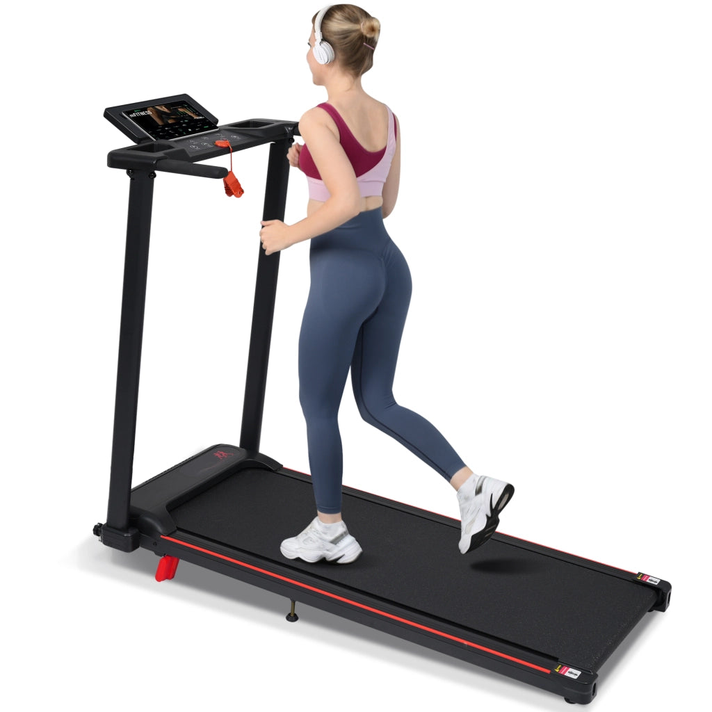 Tapis Roulant Pieghevole 3,0 HP 1-12 km/h con Inclinazione fino all'8% e Portata 120 kg