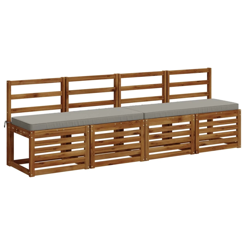 Cuscini per Panchina a 2 Pezzi VUGHT 2 pz 100% Poliestere 951149