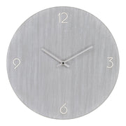 Orologio da Parete Ravenna, Grigio, MDF, 4x40x40 cm