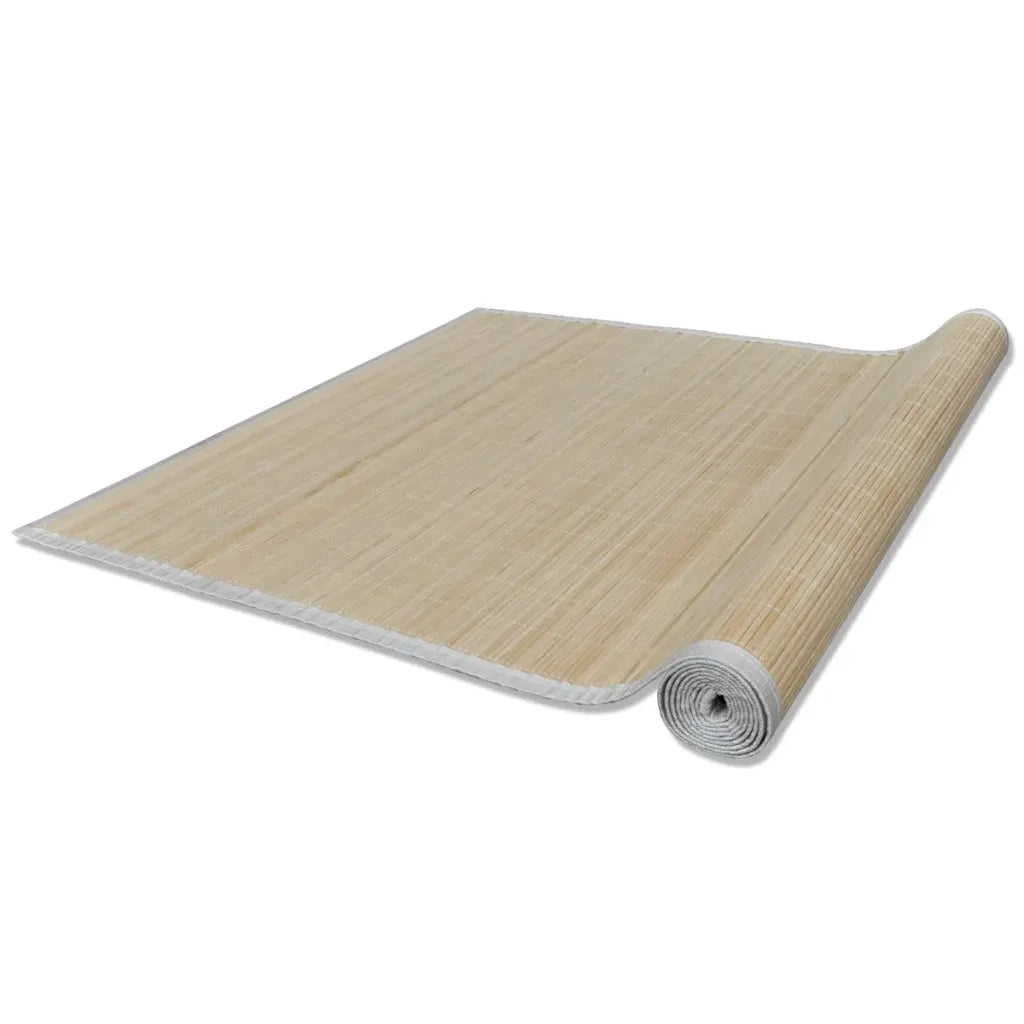 Tappeti Rettangolari in BambÃ¹ Naturale 2 pz 120x180 cm cod mxl 72880