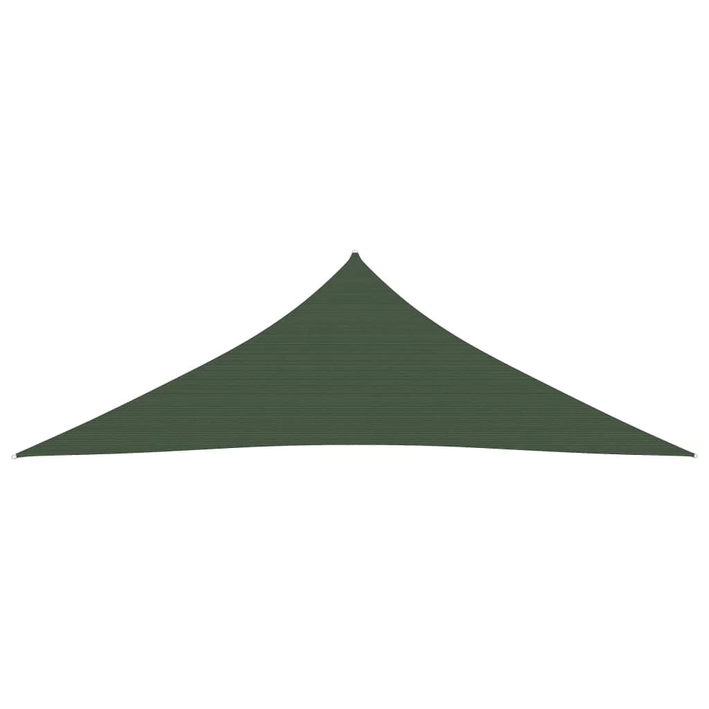 Vela in tessuto per ombrellone 160 g/m² verde scuro 2,5 x 2,5 x 3,5 m HDPE 02_0009406