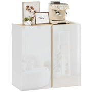 Armadio da soggiorno con ante ¨C Minimal ¨C bianco 80x40x80cm