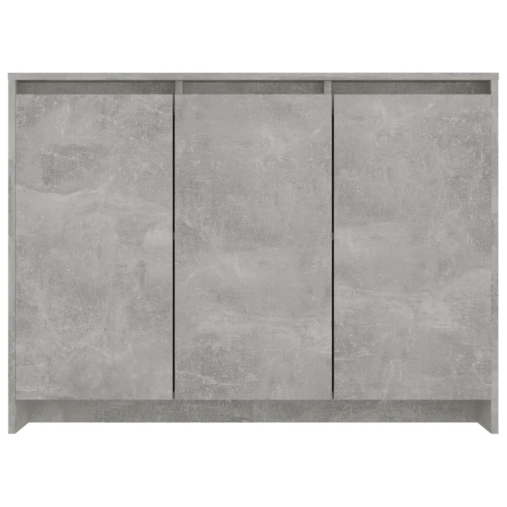 Credenza Grigio Cemento 102x33x75 cm in Truciolato cod mxl 16817