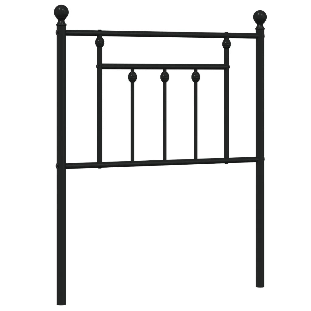 Testiera di Ricambio in Metallo Nero 75 cm 353563