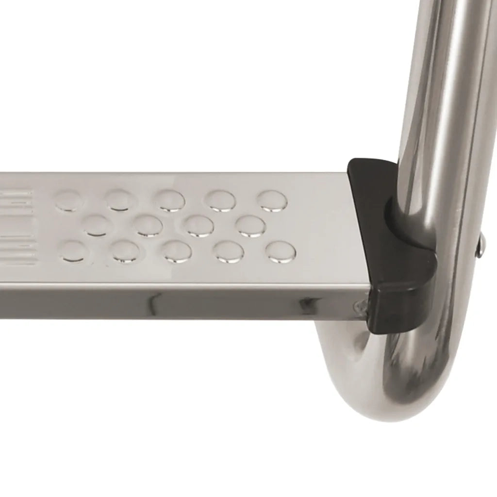 Scaletta per Piscina 3 Gradini in Acciaio Inox 304 120 cm 91760