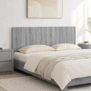 Testiera da Muro BREDA Sonoma grigio Legno ingegnerizzato 897621