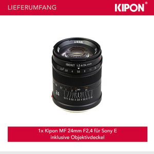 Kipon Iberit 24/2,4 Full Frame Sony E