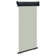 Tenda da sole laterale per balcone 100 x 250 cm grigia 02_0007001