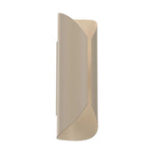 Applique Barbos beige 2xG9 metallo a rullo Luminex