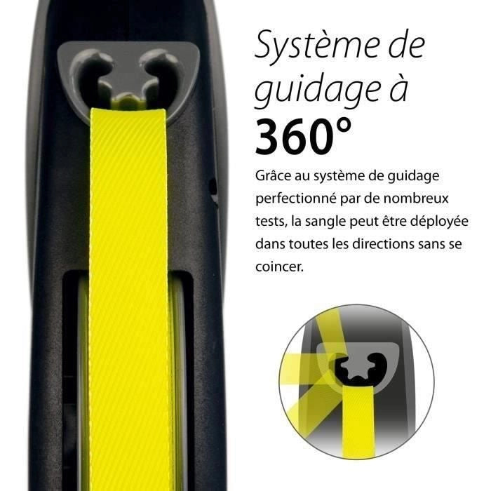 Guinzaglio Flexi Neon Giant L 8 metri