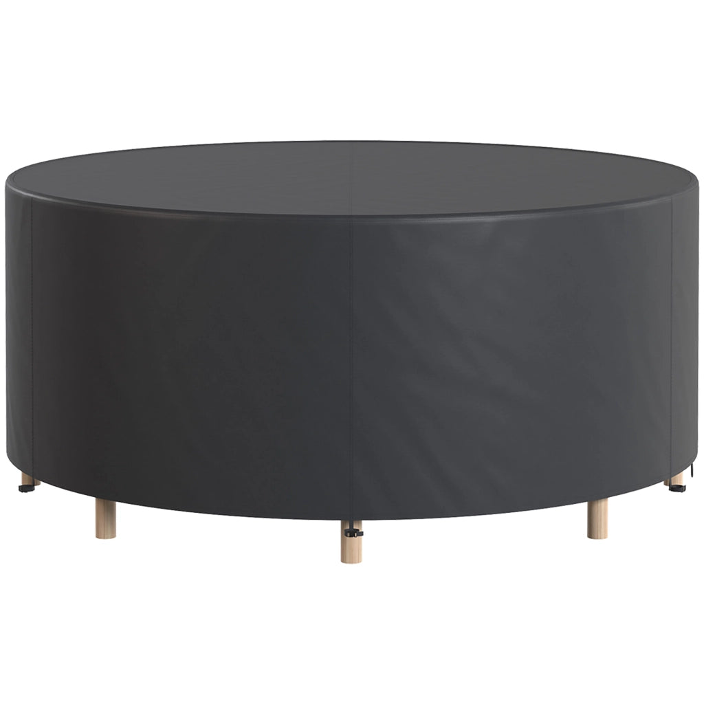 Copertura per Mobili da Giardino Invernale Impermeabile Anti-UV ¨C zephmum ¨C 214x70 cm Nero