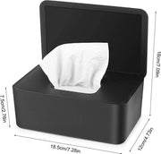 Porta carta igienica umida - Contenitore per carta igienica umida - con coperchio - Casa, Ufficio, Auto