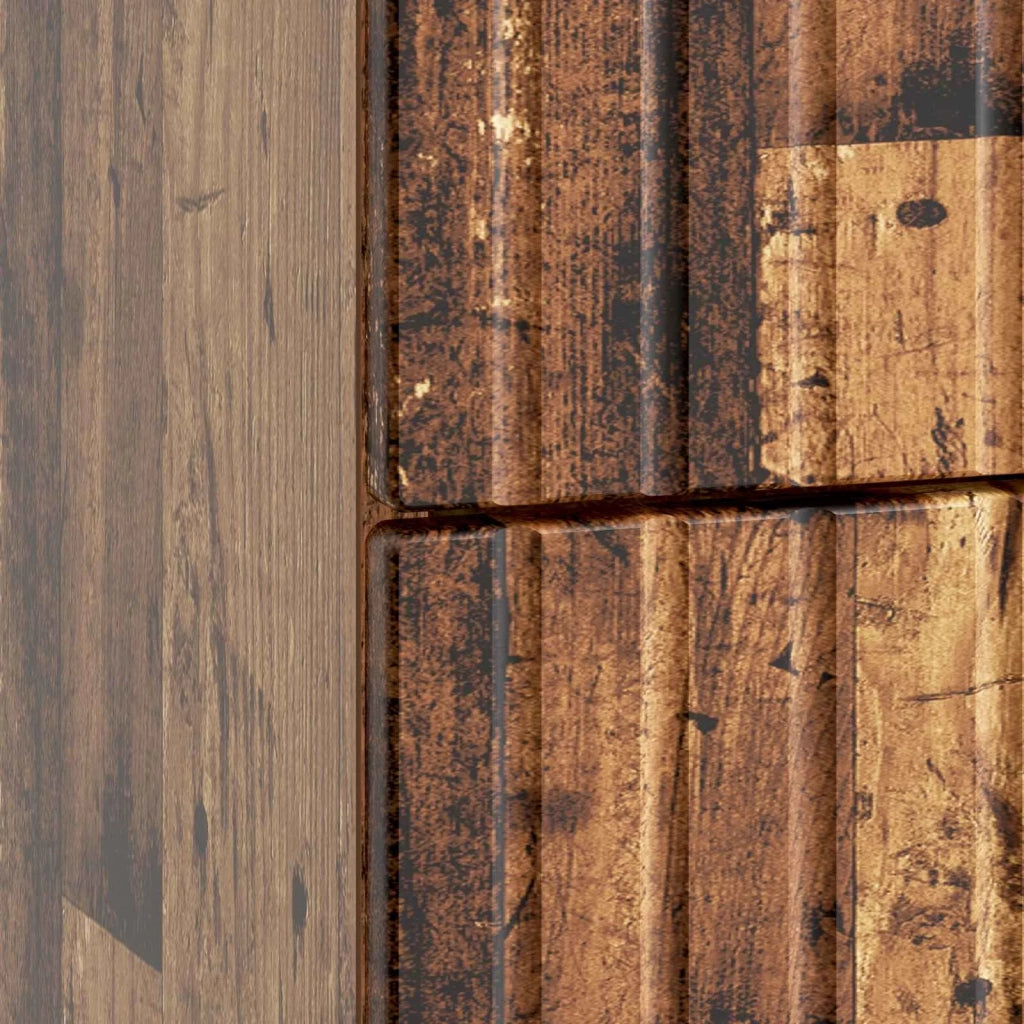 Armadio da Notte con cassetto Legno antico 43x 41 x 66,5 cm 894103