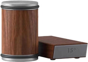 Sistema di affilatura per coltelli, Affilatrice, Disco di diamante, Sistema di affilatura per coltelli da cucina, Angoli di affilatura di 15° e 20°, Colore legno