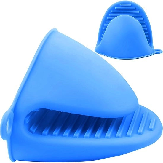 Manopole per forno resistenti al calore fino a 300 °C - Silicone - Antiscivolo - Durature - Manopola per dita - Isolamento termico ideale - Manopole per forno