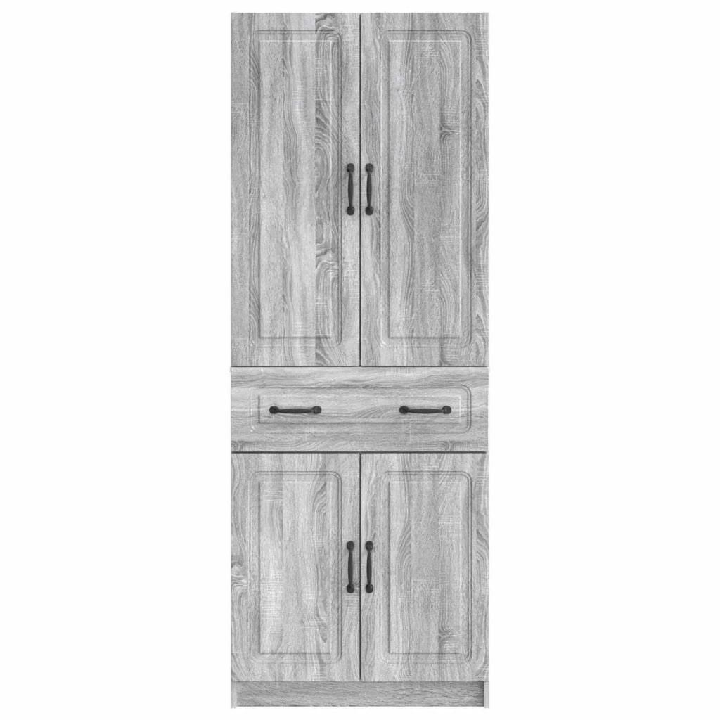 Set di armadi 2 pcs Sonoma grigio Legno ingegnerizzato 3416994