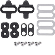 Pattini per bicicletta - Compatibili con Shimano PD-M520/M540/M324/M545/M424/M647/M959 - SPD/Pattini - Acciaio cromato-molibdeno - Acciaio inossidabile - Robusti e duraturi - Pedaliera per bicicletta