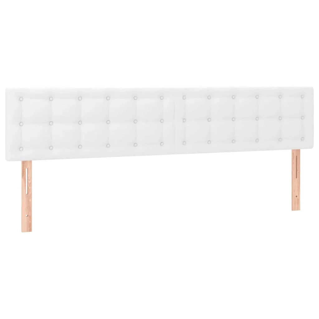 Giroletto a Molle con Materasso Bianco 120x190 cm in Similpelle 3270452