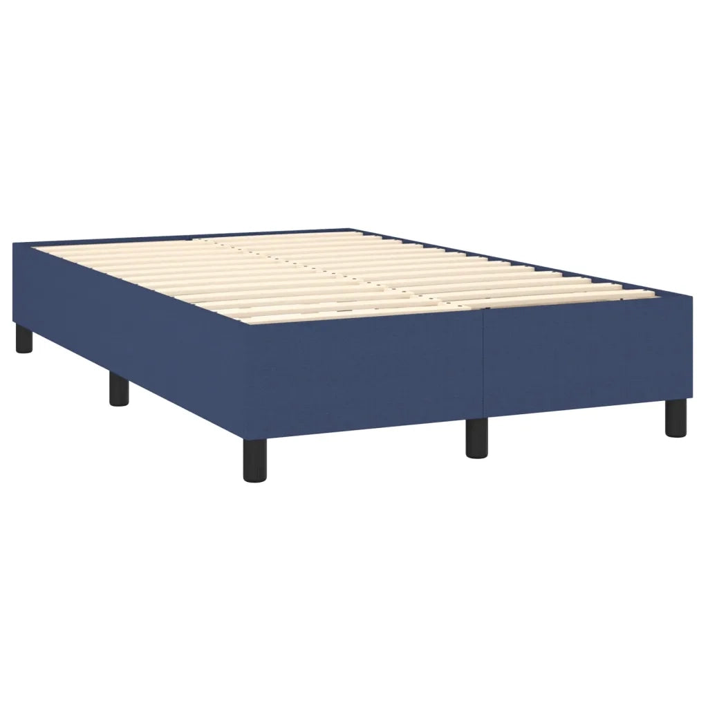 Giroletto senza Materasso Blu 120x200 cm in Tessuto